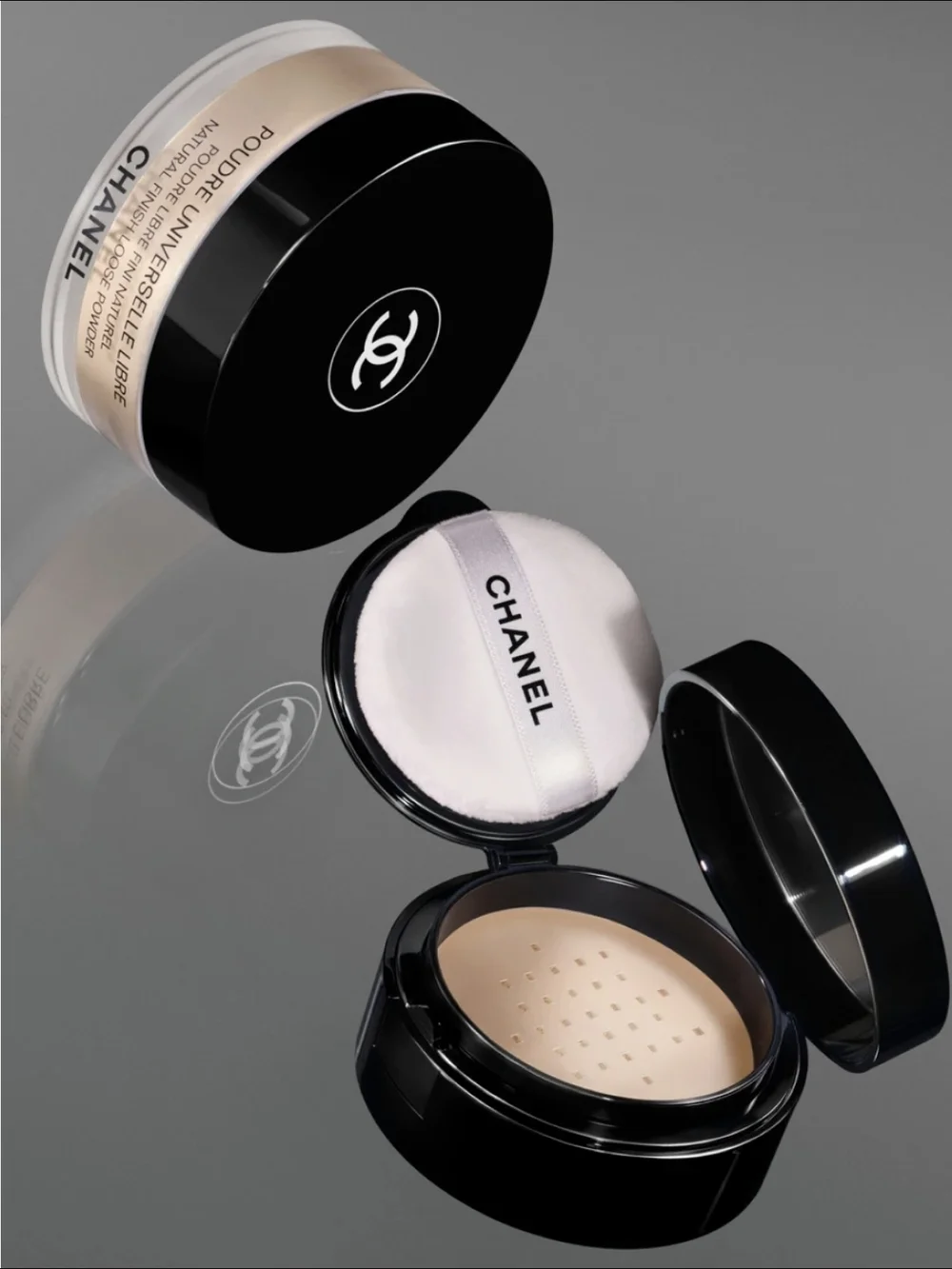 NEW~CHANEL POUDRE UNIVERSELLE LIBRE Natural Finish Loose Powder On-the-Go Format